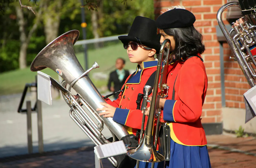 17. mai på Linderud Foto: Ørjan Brage
