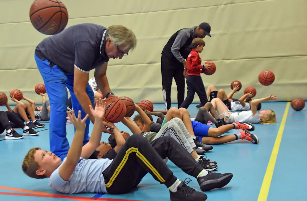 NYTT BASKETTILBUD: Det kalles EasyBasket, en tilpasset form for yngre barn og nybegynnere.