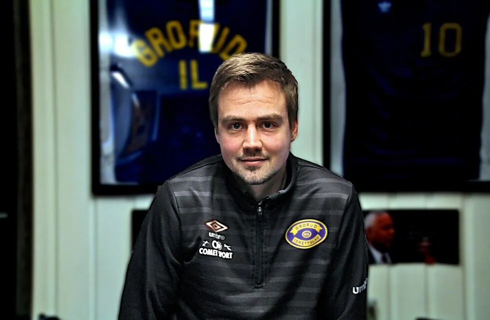 FORNØYD: Grorud-trener Eirik Kjønø er godt fornøyd med å få Henrik Bredeli tilbake i troppen igjen. Foto: