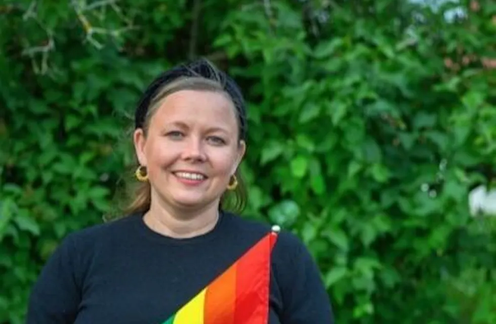 – Jeg retter søkelyset på den dårlige testkapasiteten i Oslo Øst, samt regjeringas svik ovenfor barn, unge og ansatte i barnehage og skole, sier Rødt Oslos 7. kandidat til Stortinget, Mari Rise Knutsen (Kalbakken). Foto: Stian Nybru