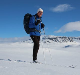 IDYLL: Steinar Saghaug er på påsketur til Ål i Hallingdal, men kan anbefale skiløyper for groruddøler som bare må reise litt lengre unna - helt nord i Nordmarka. Foto: Steinar Saghaug Foto: