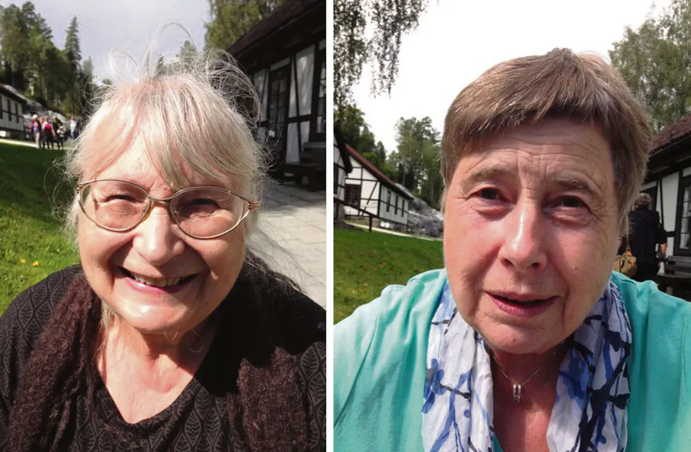 Bente Odner (t.v.) og Randi Werner-Erichsen har fulgt sykehus-debatten gjennom mange år.