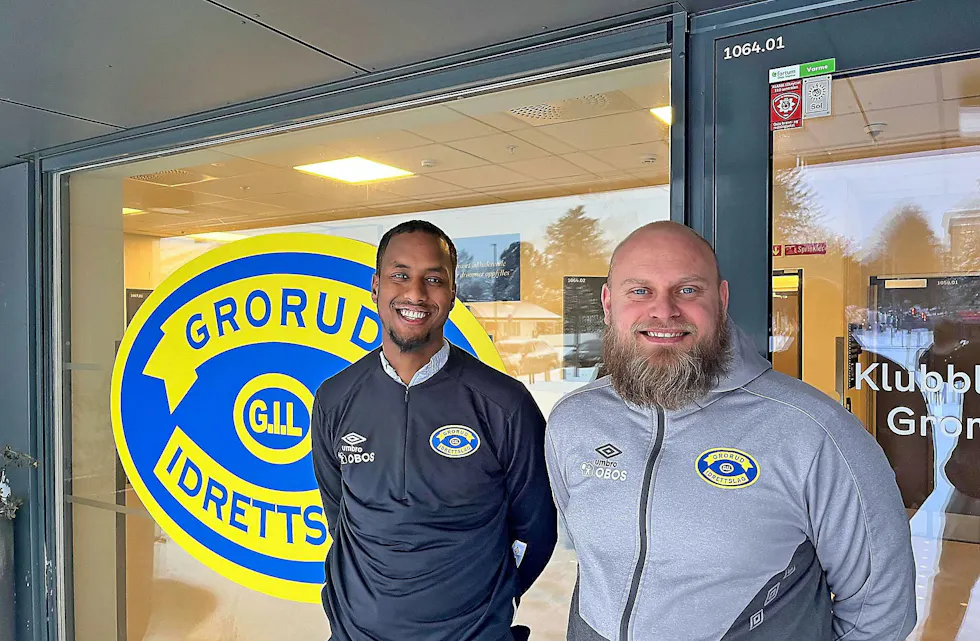 INN I TRENERTEAMET: Faysal Ahmed har gått inn i trenerteamet til Jonas Framnes Rygg i Grorud IL. Foto: