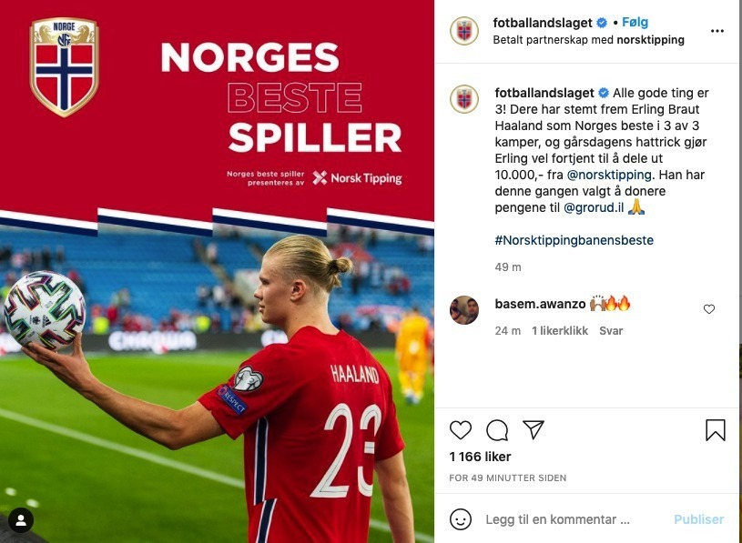 Foto: NFF/Instagram/