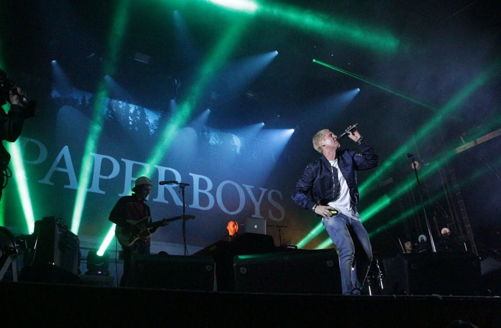 SISTE KONSERT: Paperboys avsluttet konsertåret på GranittRock.  Foto: