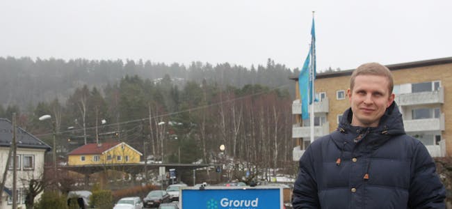 ØNSKER FLYTTING: Erik Lunde og Oslo KrF vil flytte Nordtvet bibliotek til Grorud senter. Foto: