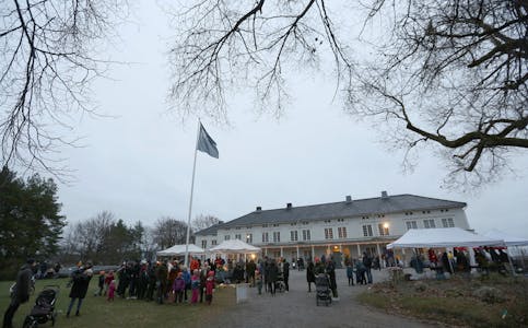 Julemarked Linderud gård 2022 Foto: Rolf E. Wulff