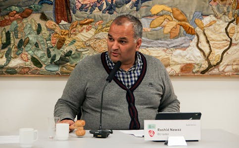 Rashid Nawaz (Ap), BU-leder i Bydel Stovner. Foto: