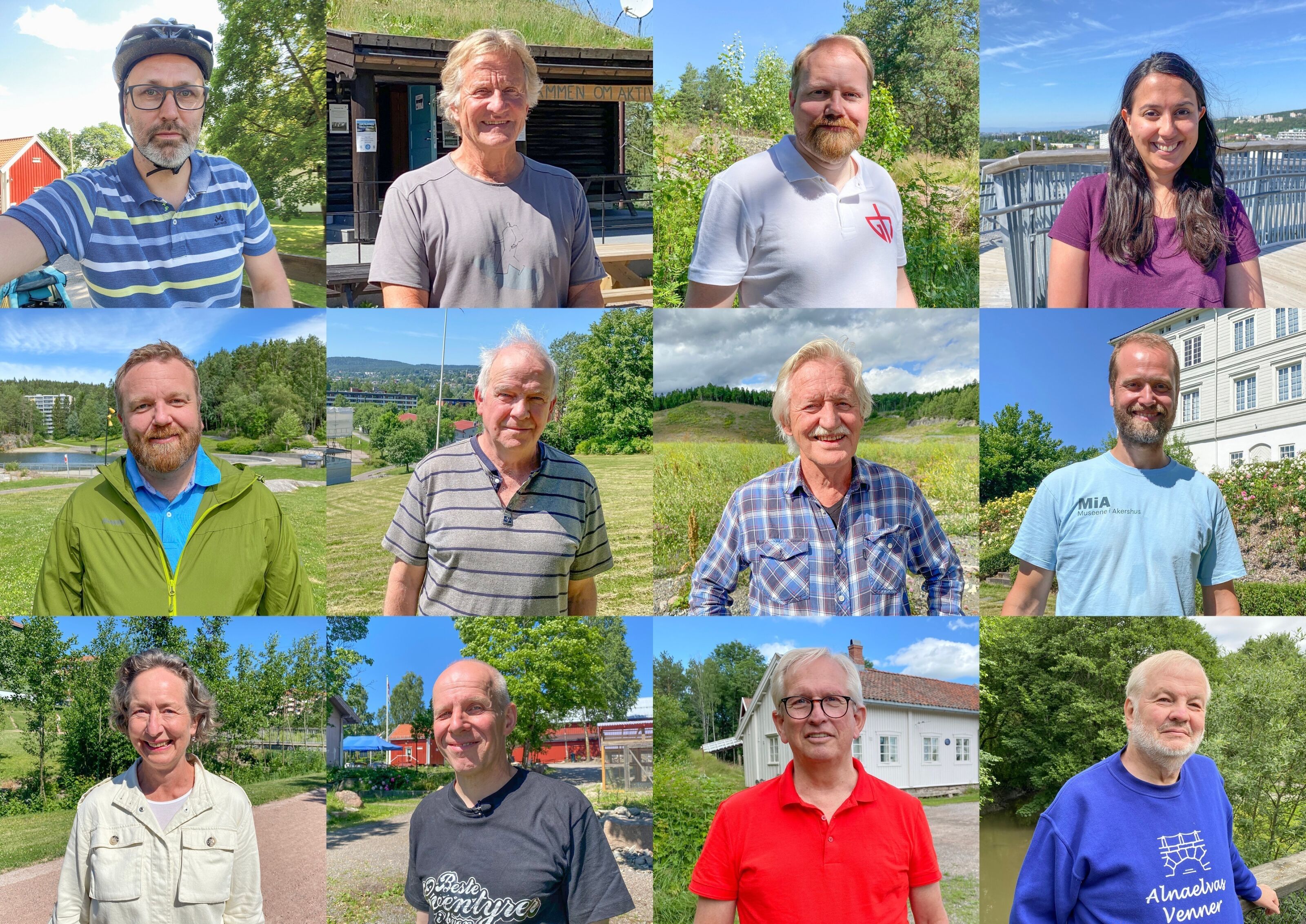 <strong class="nf-o-text--strong">PÅ TUR: </strong>På sykkel og til fots har avisens <strong class="nf-o-text--strong">Øystein Kielland</strong> vært rundt omkring i hele Groruddalen for å filme til sommerens store prosjekt «Opplev Groruddalen i sommer». Her en selfie ved Årvoll gård, hvor prosjektleder Håkon Gøthesen har fortalt om gården og den spennende historien - ikke minst hvordan mange engasjerte mennesker på 80-tallet fikk reddet gården da det var planlagt både bensinstasjon og høyhus på tomta. <br/>
