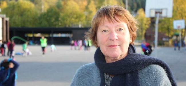 UROLIG: Ordfører Marianne Borgen (H) synes ikke noe om at det sies opp 31 lærerstillinger på ni ungdomsskoler i Groruddalen før en forsøksordning er ferdig evaluert. Ordningen med midlertidige lærere er et forslag lagt fram av de rødgrønne i 2013. Foto: