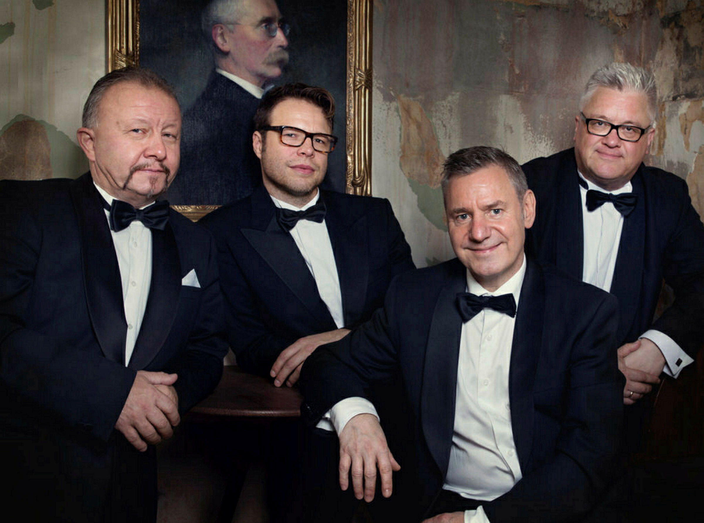 SPILLER I KVELD: The Real Thing spiller på Vardeheim i kveld. Foto: