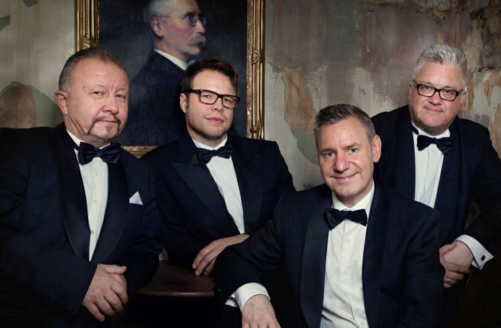 SPILLER I KVELD: The Real Thing spiller på Vardeheim i kveld. Foto: