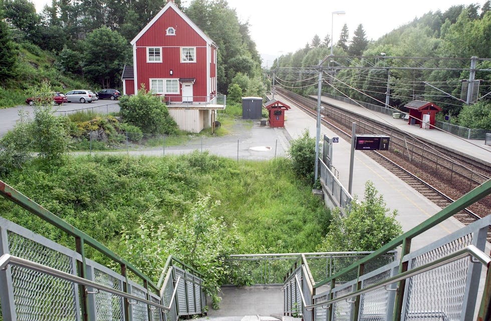 I DAG: Slik ser Høybråten stasjon ut i dag. Foto:
