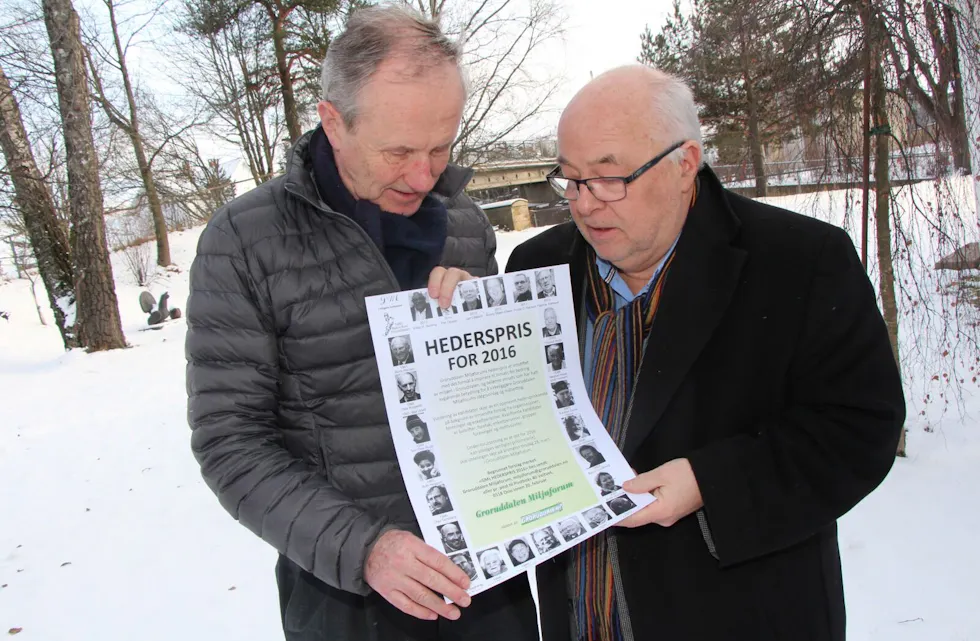 HVEM FÅR PRISEN?: Groruddalen Miljøforum, med Ragnar Torgersen i spissen, leter etter kandidater til Groruddalen Miljøforums hederspris 2016. Vidar Noreng fikk prisen i fjor.
Foto: