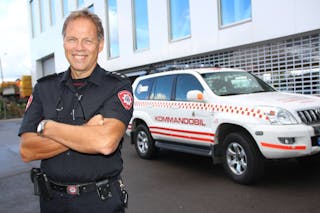 TAKKER FOR SEG: I 35 år har Kjetil Bratlie gått på jobb for å redde liv. Nå er han pensjonist. Foto: