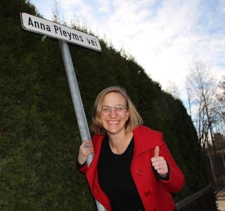 TIPPOLDEMORENS VEI: Anna Pleym, som har en vei oppkalt etter seg på Rommen, er Tale Pleyms tippoldemor. Foto: