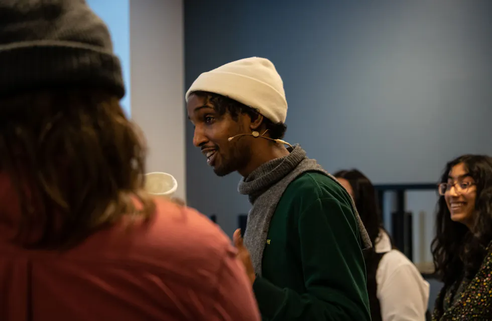 Jonis Josef har sjekket ut F21 i forbindelse med «åpen dag», som går av stabelen i dag – digitalt. Foto: