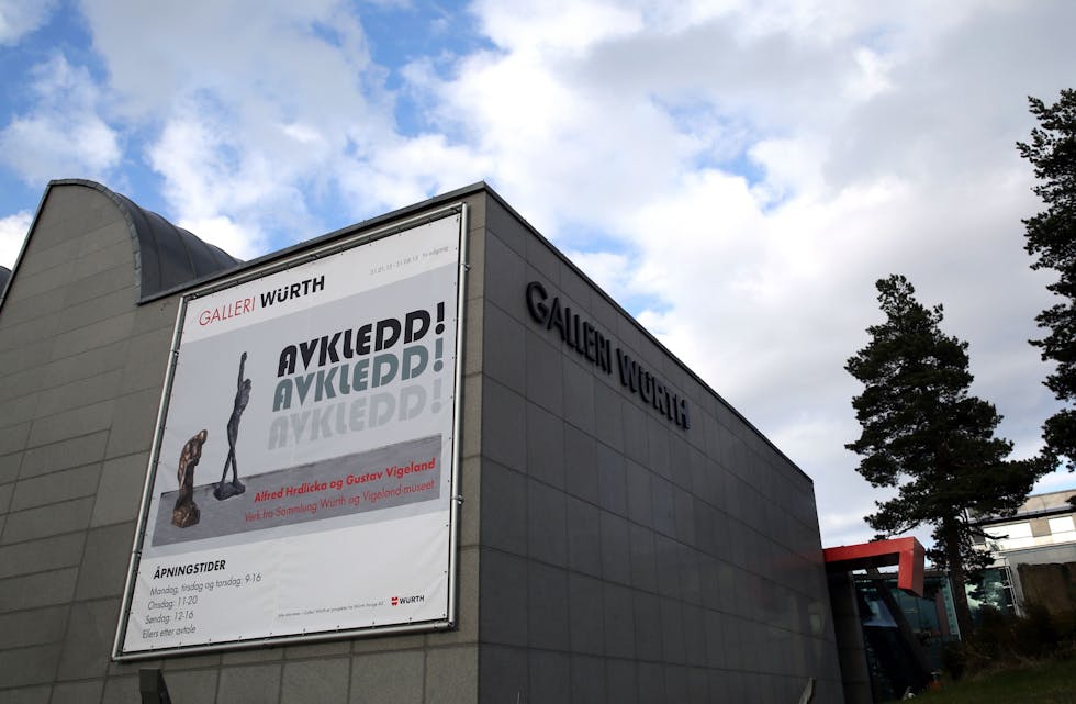 STOR PÅGANG: Galleri Würth på Gjelleråsen fikk publikumsrekord i 2015. Utstillingen «Avkledd» ble vist første halvdel av året. Foto: