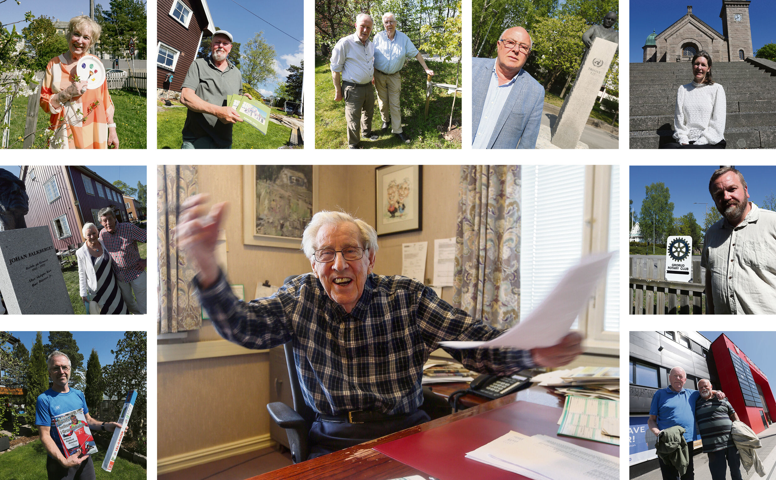 Slik minnes vi redaktør Hjalmar Kielland. Foto: