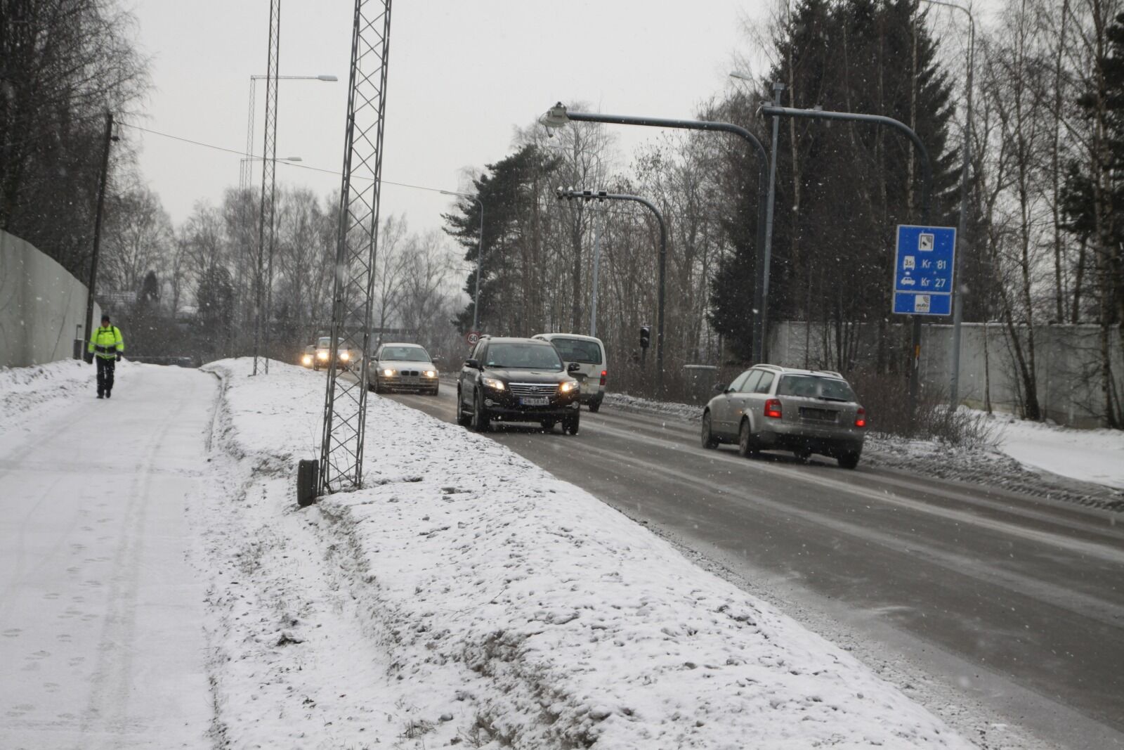FARLIG LUFT: Her, på Alnabru, er luftkvaliteten tidvis så dårlig at den kan være dødelig. Foto: