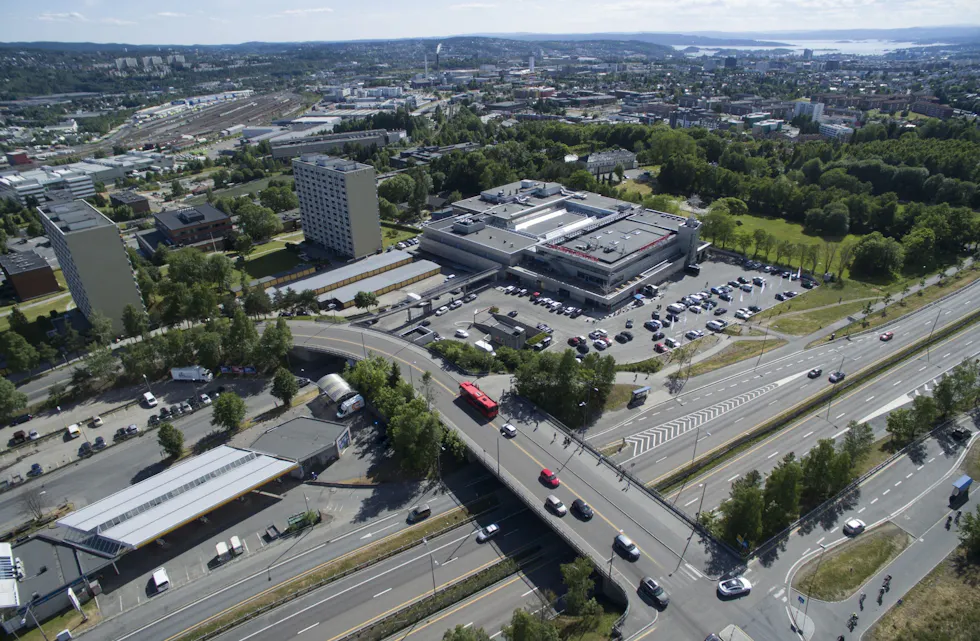 STORE PLANER: Citycon ønsker å utvide Linderud senter til også å inkludere bygging av nye leiligheter. <br/>