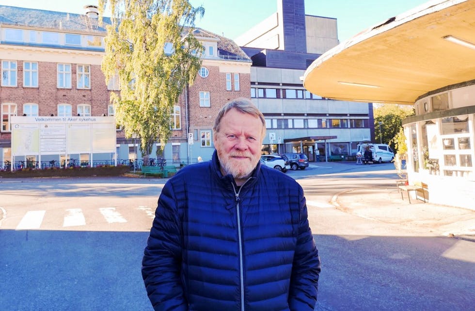 MED VANTRO: BU-leder i Bydel Bjerke, Bjørn Lundberg, reagerer sterkt på at det nå foreslås at befolkningen i bydelen ikke skal sokne til Aker sykehus når dette opprettes som et lokalt sykehus. Foto: Aurora Brekke