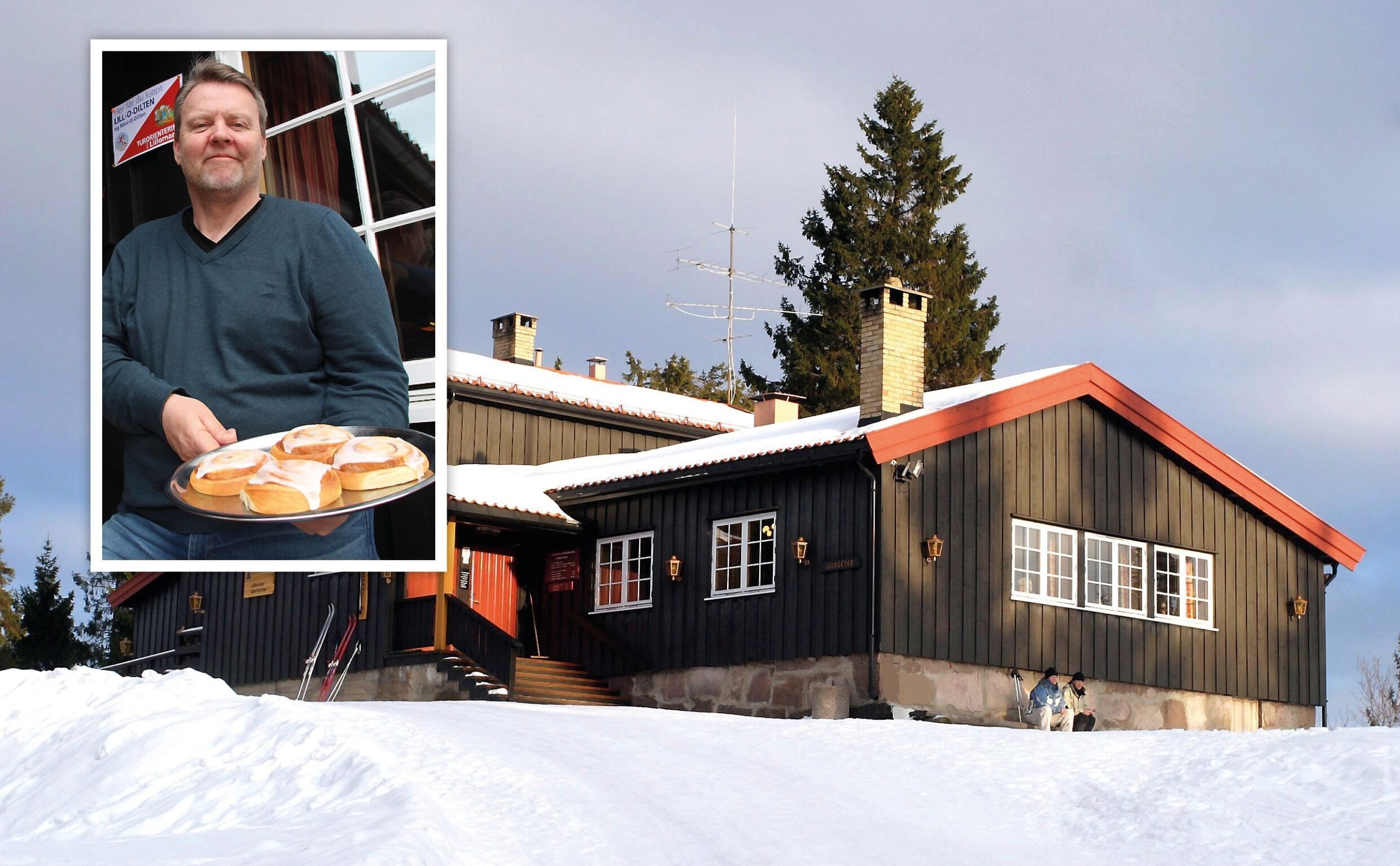 GÅR UNNA: Ifølge Torgeir Soot er boller en favoritt på Lilloseter om dagen. Foto: