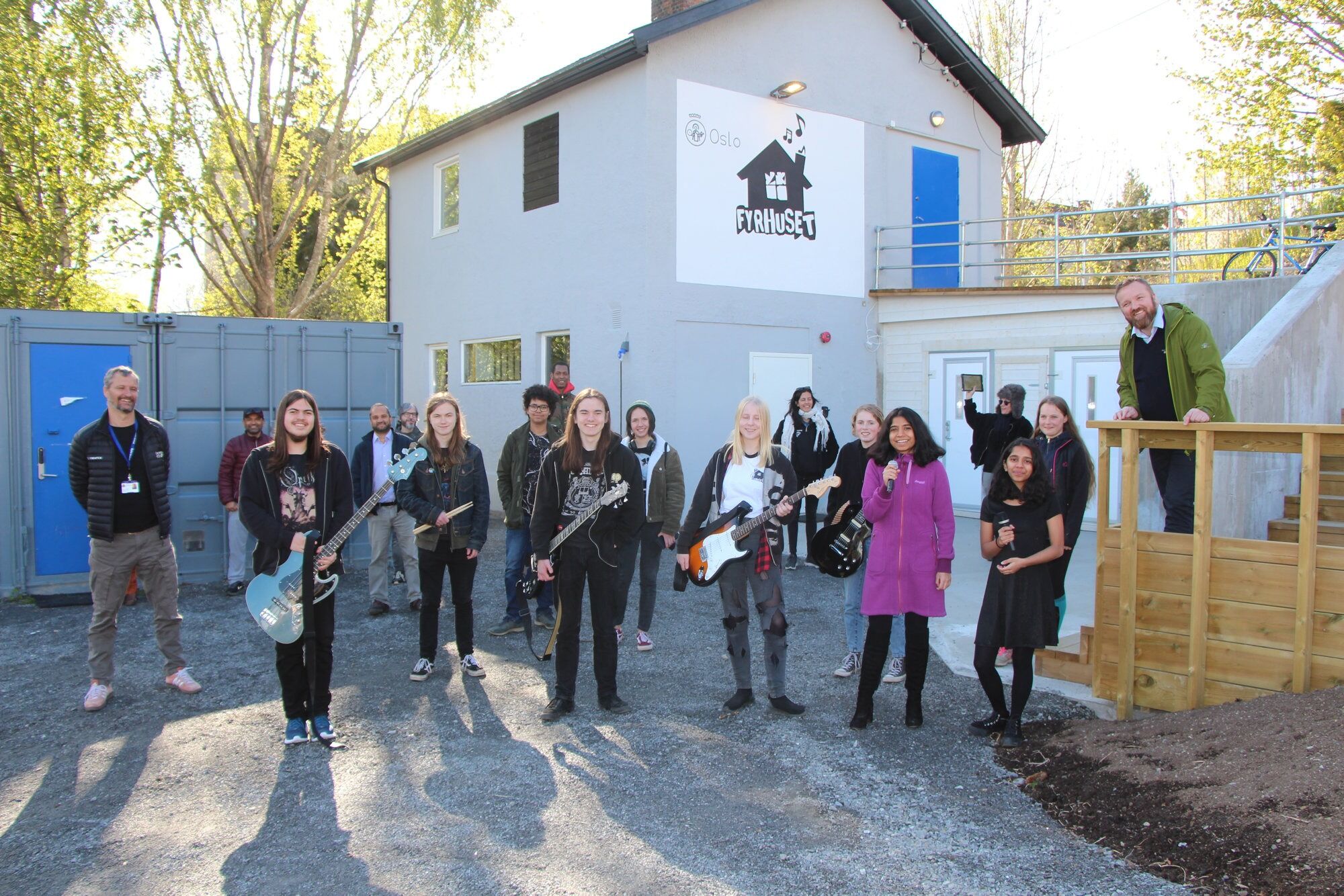 FØRST I REKKEN: Mandag åpnet Fyrhuset igjen etter å ha vært korona-stengt. Lokalet er pusset opp - med nytt kjøkken og oppholdsrom. Mandag neste uke åpner ungdomstilbudene på både Ammerud, Romsås og Kalbakken. Foto: