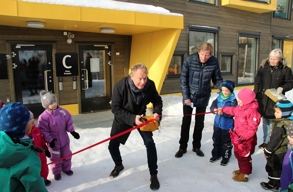 2000 NYE PLASSER: Det kommer til å bli flere barnehagesnorklippinger for byrådslederen i årene fremover hvis vi skal tro barnehagebehovsplanen. Foto: Martine Myhre