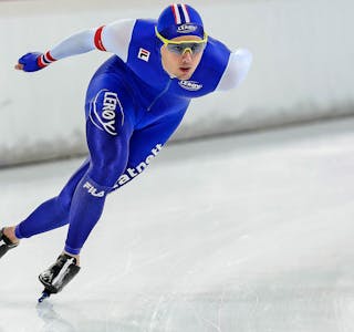 I SIGET: Allan Dahl Johansson i siget under helgens NM som endte med fire medaljer, mesterskapsrekord og kongepokal. Foto: EF Sportsfoto
