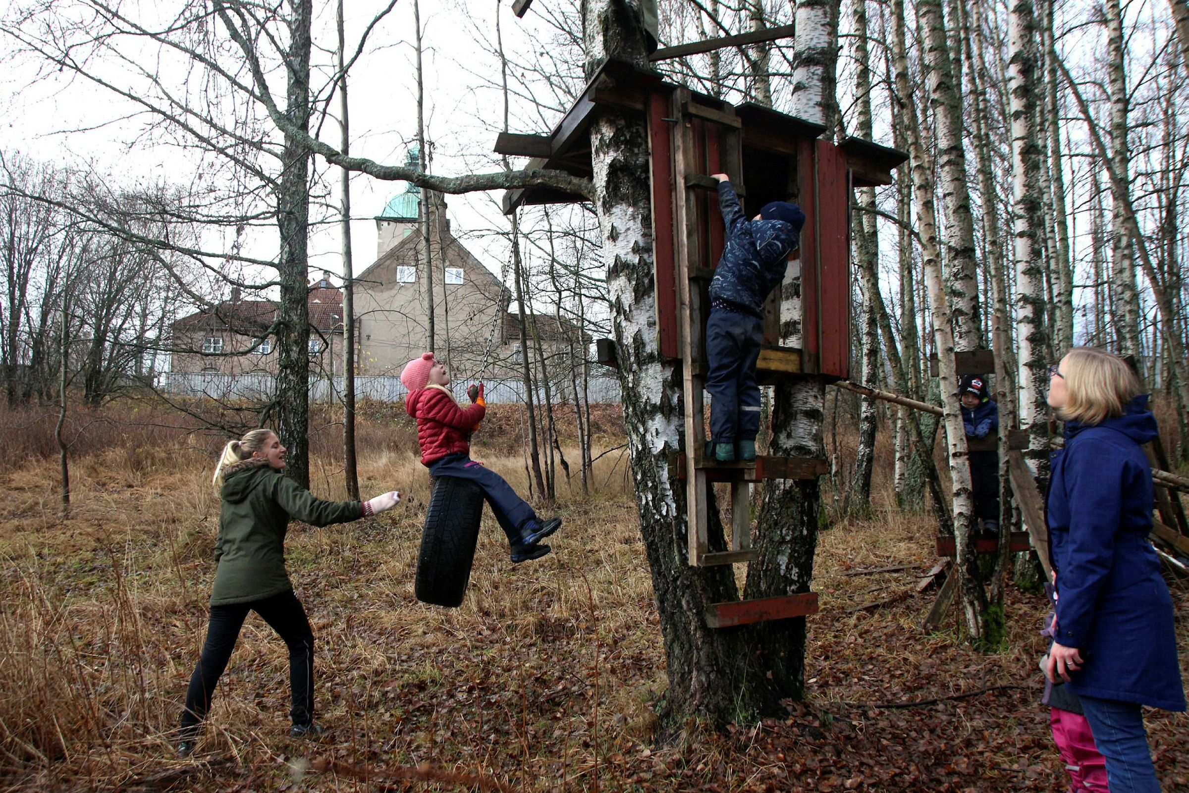 FRYKTER FOR NÆRSKOGEN: Et nytt gigantfengsel der kvinnefengslet står i dag vil jevne Bredtvetskogen med jorda. Foto: Ørjan Brage