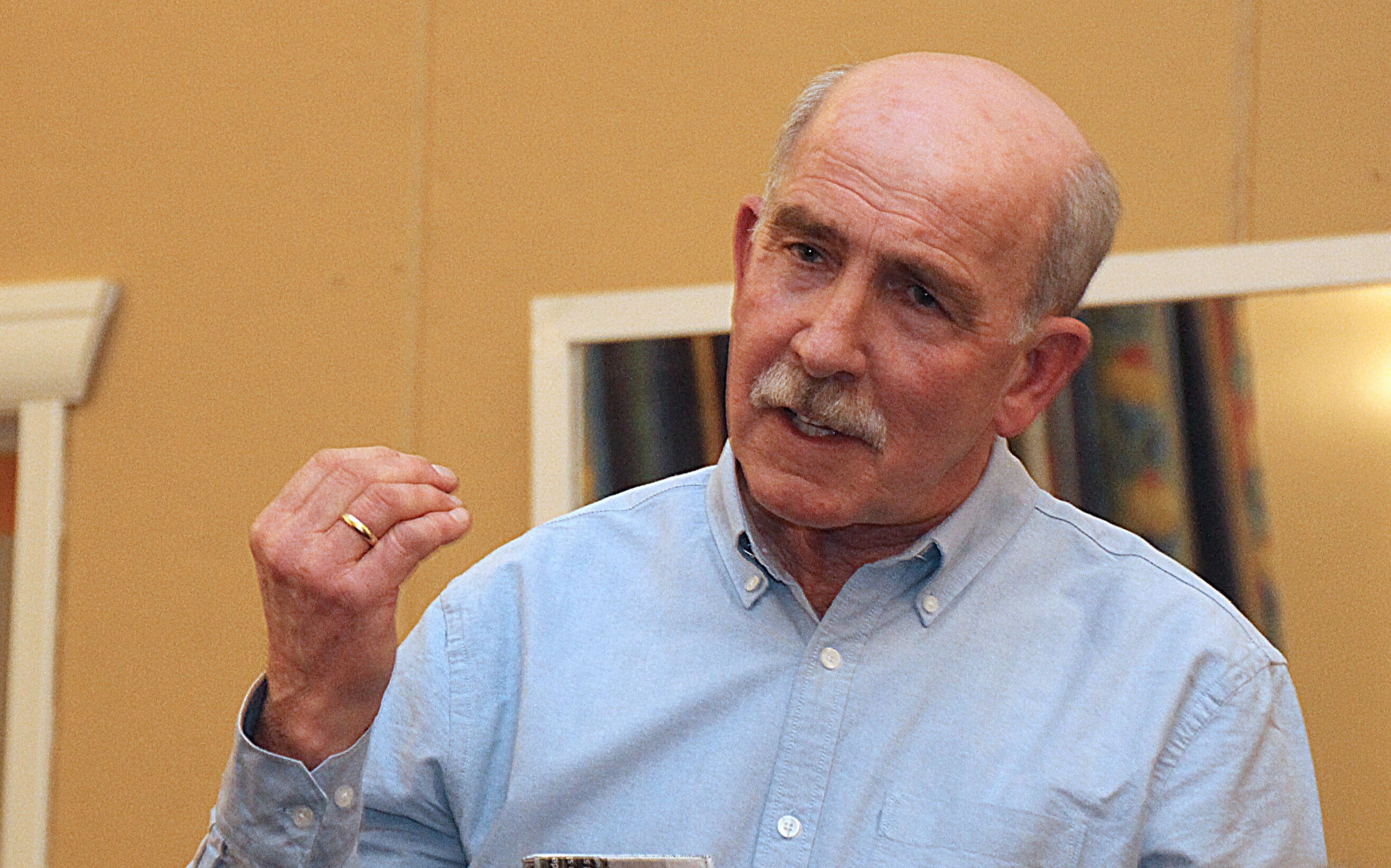 IKKE FORNØYD: Steinar Saghaug kom med kraftig kritikk av Oslo byråd i etterkant av beslutningen om å kutte støtten til Natur videregående. Foto: