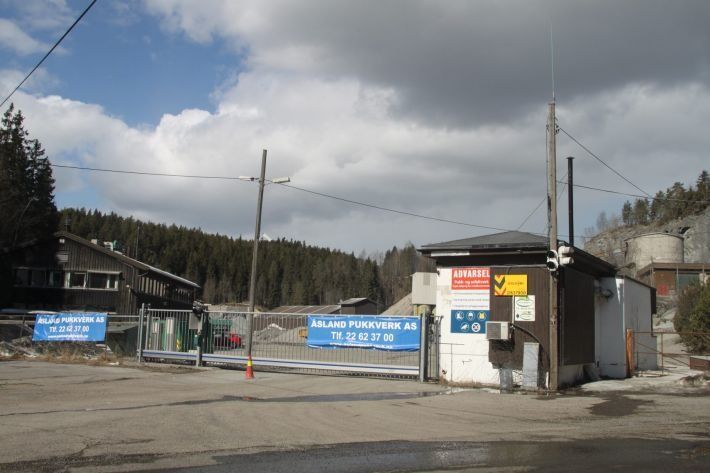 Her stenges portene i 2019. Foto: