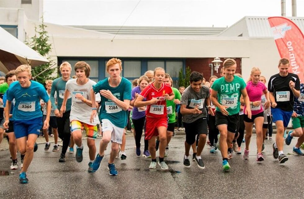 SLIK: Dette er et bilde fra hvordan det kan se ut når ungdommer samles til globalløp.  Foto: