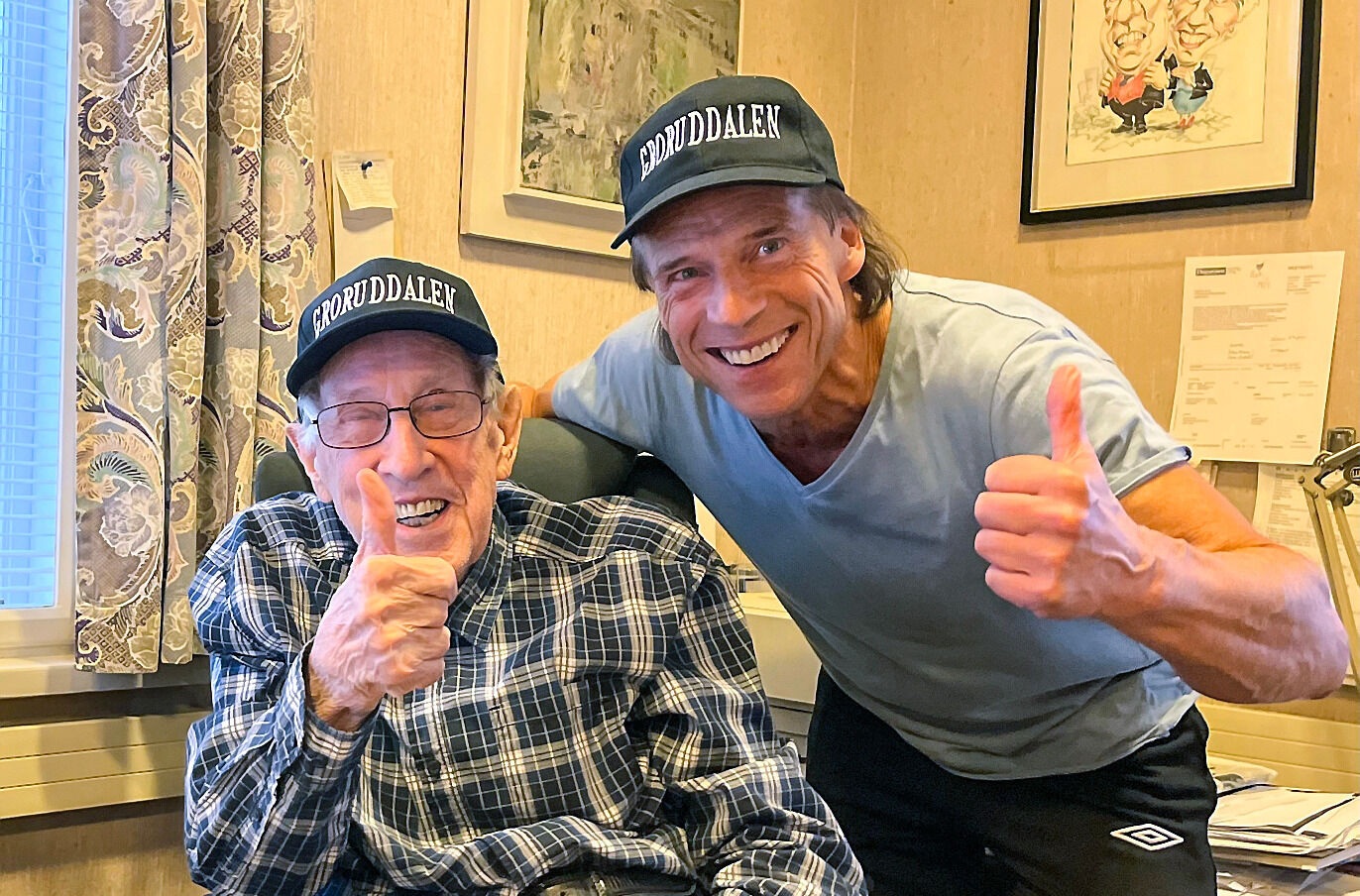 Hjalmar Kielland og Jan Bøhler Foto: Privat