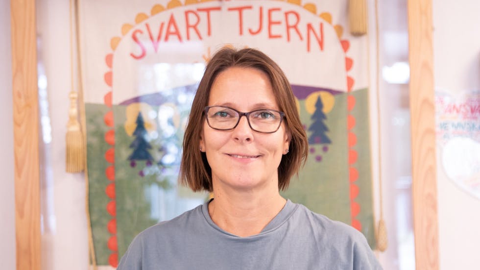 Tove Sarre Jensen, lærer ved Svarttjern skole Foto: Dania Jafar