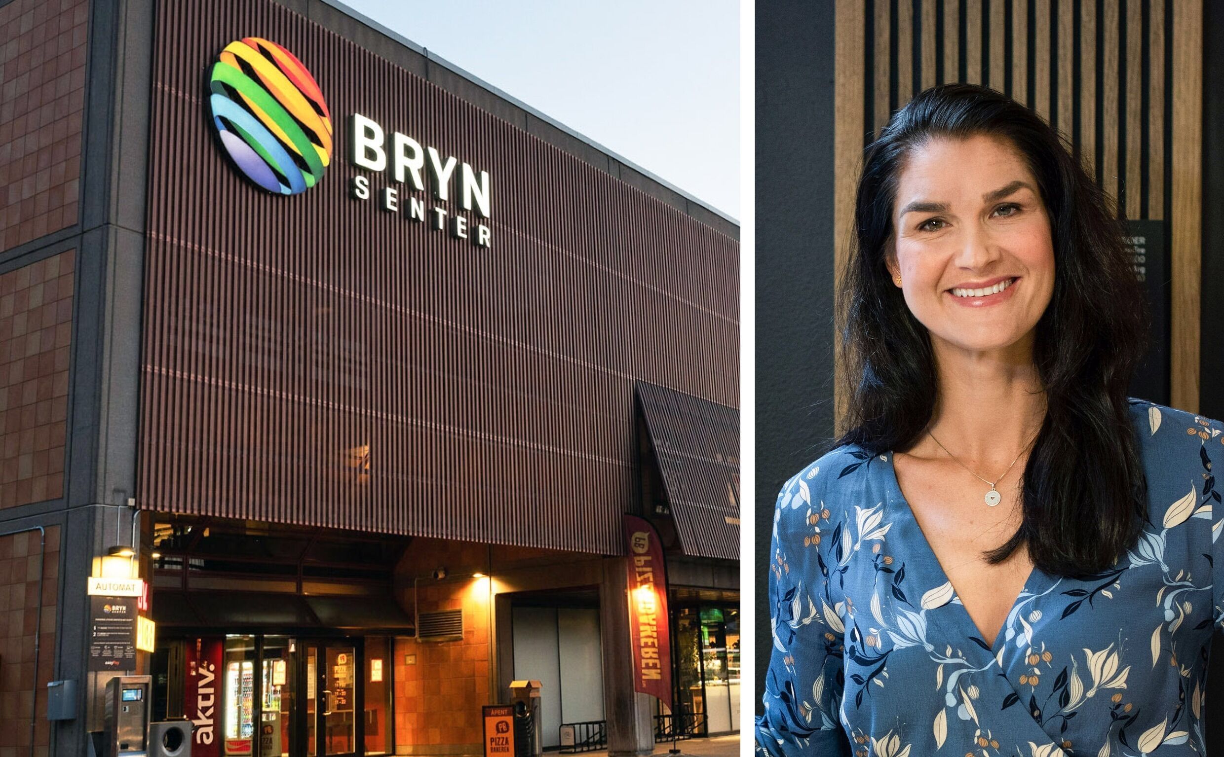 REKORDÅR: Senterleder Sasha Ytternes kan smile for et rekordår på Bryn senter - og setter seg samtidig et hårete milliard-mål for neste år!<br/>