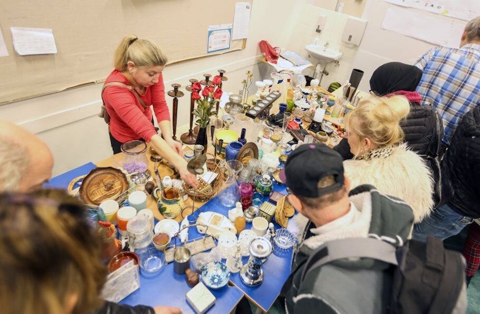 SKATTEJAKT I STIGENGA: Stasjonsfjellet skole i Stigenga huser i helgen Høybråten skoles musikkorps' loppemarked. Dette er et arkivbilde kun ment som illustrasjon.