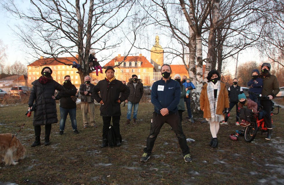 ET RUNGENDE NEI: Statsbyggs rapport kom som en skuffelse, men ikke som en overraskelse på Aksjonsgruppa Bevar Bredtvetskogen. Nå mobiliserer de til fornyet kamp for skogen. Foto: Ørjan Brage