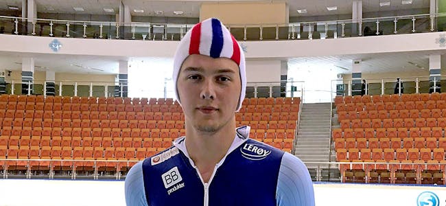 VINNER: Skøyteløper Allan Dahl Johansson ble kåret til årets idrettsutøver i Groruddalen for sportsåret 2018. Foto: