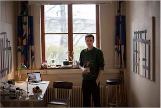 OSLO OPEN: Fredrick Arnøy åpner sitt atelier i Kabelgaten 1 på Økern. Foto: