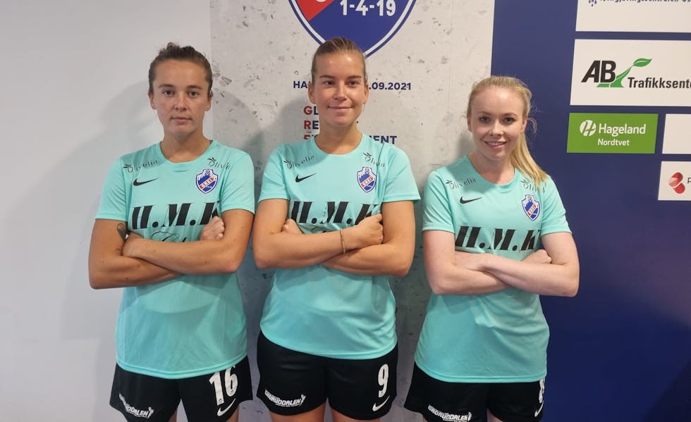 FORSTERKNINGER: Grei Kvinner Elite har forsterket troppen med Johanne Fridlund, Camilla Ose og Tina Dalgård Konradsen. Foto: