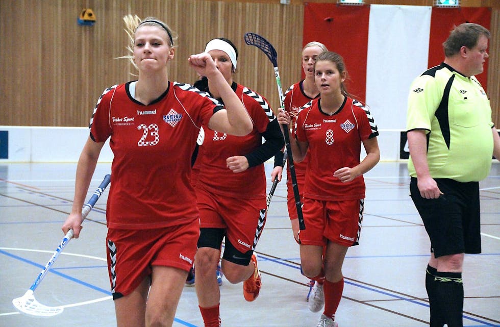 VISTE VEI: Med sine to scoringer viste Liga Garklava veien til seieren for Sveivas del. Foto: Kay Grue Thorsen