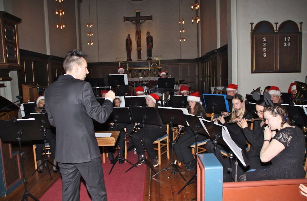 JULETRADISJON: Alna janitsjar har holdt julekonsert i Østre Aker kirke like lenge som korpset har av år på baken. Foto: