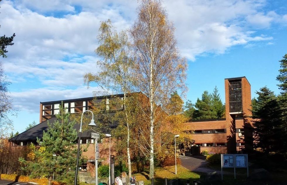 AKSJONSSENTRALEN: Ligger naturlig nok i Ellingsrud kirke. 