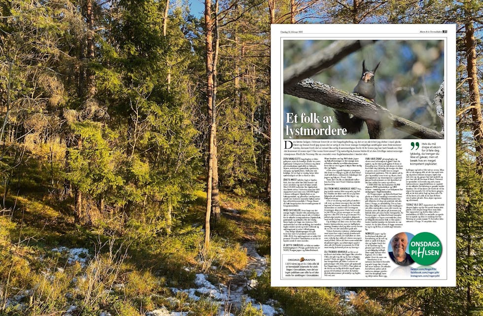 Faksimile Akers Avis Groruddalen 16. februar 2022. Foto: