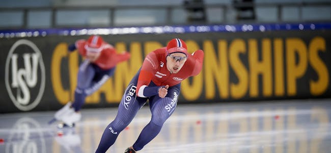 I FARTA: Allan Dahl Johansson er i farta rett før OL. I helgen ble det to medaljer i EM. Foto: Rafal Oleksiewicz