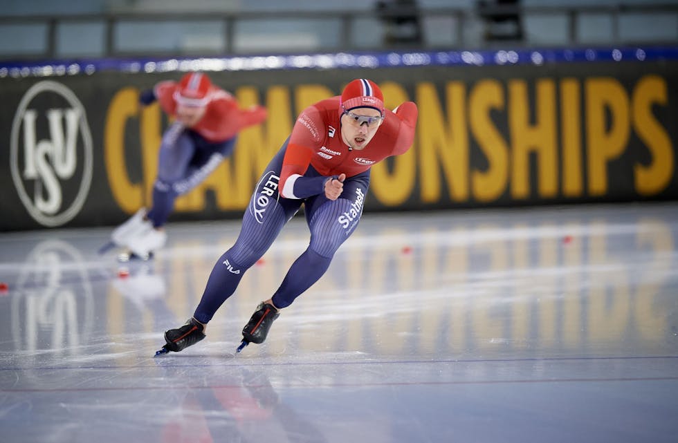 I FARTA: Allan Dahl Johansson er i farta rett før OL. I helgen ble det to medaljer i EM. Foto: Rafal Oleksiewicz