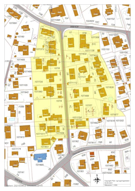 <strong class="nf-o-text--strong">Tomines vei</strong> som nytt navn på nordre del av Vardeheimveien. Foto: