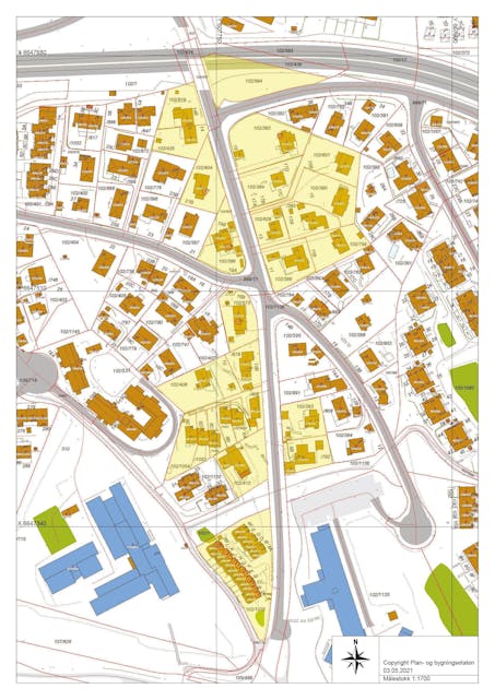 <strong class="nf-o-text--strong">Stasjonsstubben</strong> som nytt navn på østre del av Stovnerbakken. Foto: